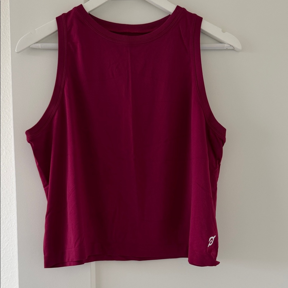 Peloton Women's Deep Red Tank Top